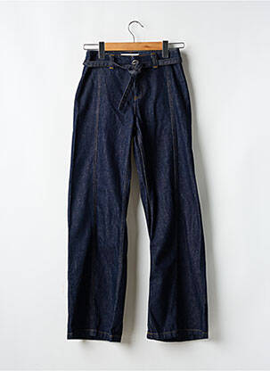 Jean coupe flare taille haute taille haute bleu ZARA femme