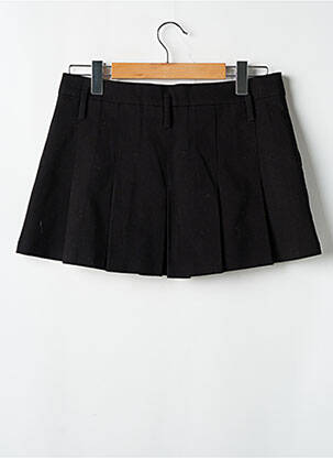 Mini-jupe taille normale noir ZARA femme