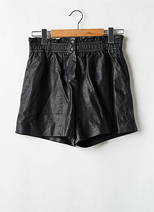Short coupe droite taille haute noir BA&SH femme