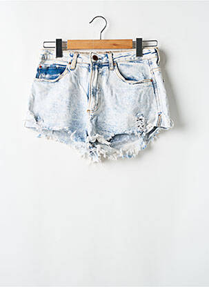 Short tissage denim taille normale bleu BLUE STEEL femme