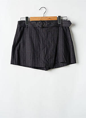Jupe short taille à pinces gris RITA ORA femme