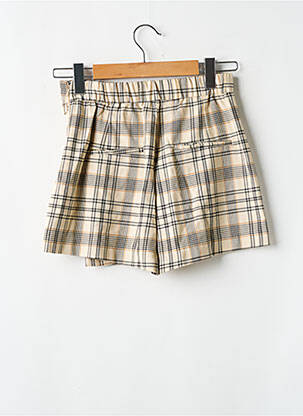 Jupe short  beige BERSHKA femme