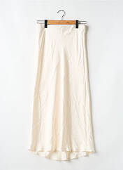 Jupe mi-longue beige ZARA pour femme seconde vue