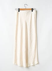 Jupe mi-longue beige ZARA pour femme seconde vue