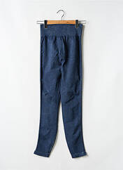 Legging bleu !OHO! pour femme seconde vue