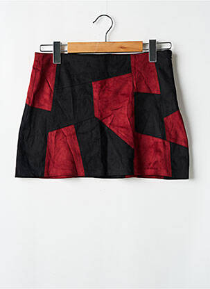 Mini-jupe rouge ZARA TRAFALUC pour femme