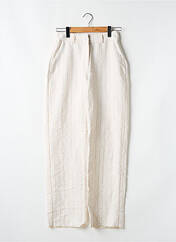 Pantalon droit beige NASTY GAL pour femme seconde vue
