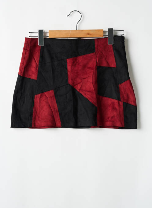 Mini-jupe rouge ZARA TRAFALUC pour femme