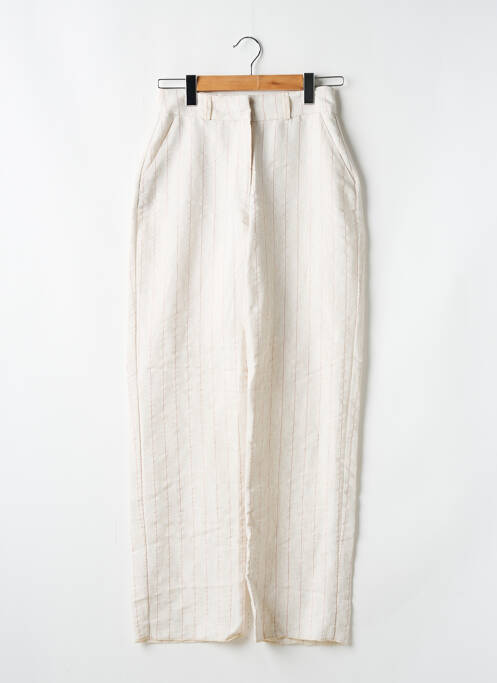 Pantalon droit beige NASTY GAL pour femme