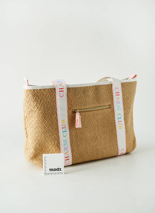 Sac multipoches forme rectangulaire beige THOMAS SABO femme