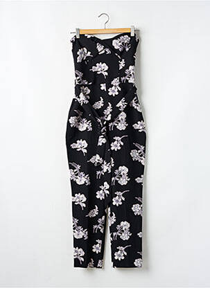 Combi-pantalon fermeture zippée au dos sans manche noir MISS SELFRIDGE femme