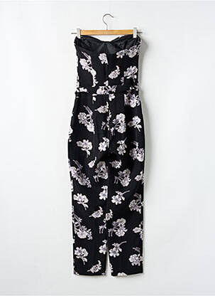 Combi-pantalon fermeture zippée au dos sans manche noir MISS SELFRIDGE femme