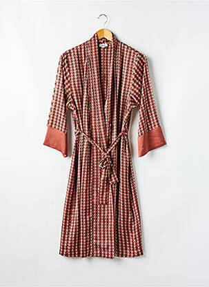 Déshabillé fermeture liens à nouer marron ETAM femme