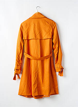 Trench tissage popeline sans capuche orange PER UNA femme