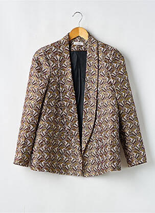Blazer manches longues or OPULLENCE femme