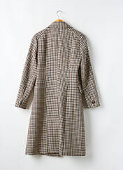 Manteau long marron PFERDGARTEN pour femme seconde vue