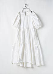 Robe mi-longue blanc ZARA pour femme seconde vue