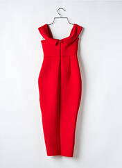 Robe mi-longue rouge ASOS pour femme seconde vue