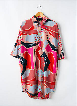 Tunique manches courtes rose MONKI pour femme