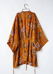 Veste kimono marron LYRIA pour femme seconde vue