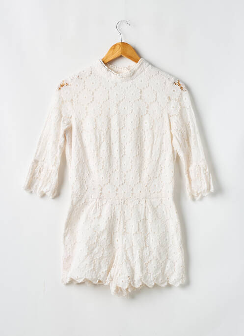 Combishort blanc MADEMOISELLE.R pour femme