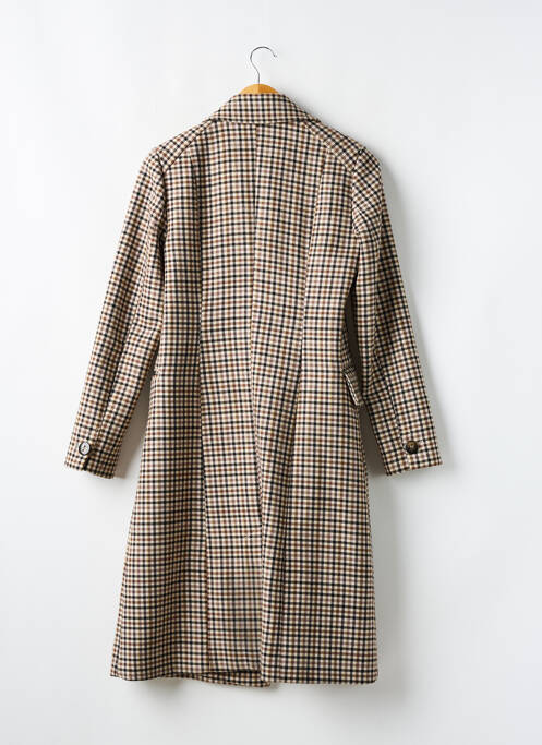 Manteau long marron PFERDGARTEN pour femme