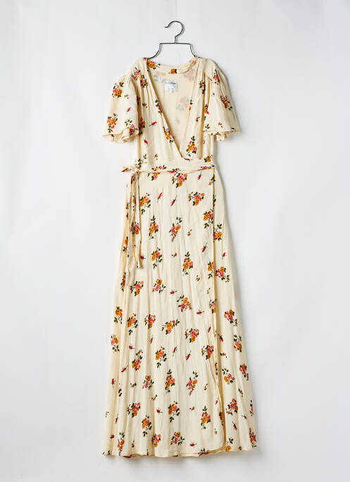 Robe longue beige PRIVACY PLEASE pour femme