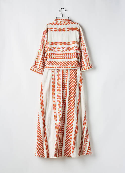 Robe longue orange GOA femme