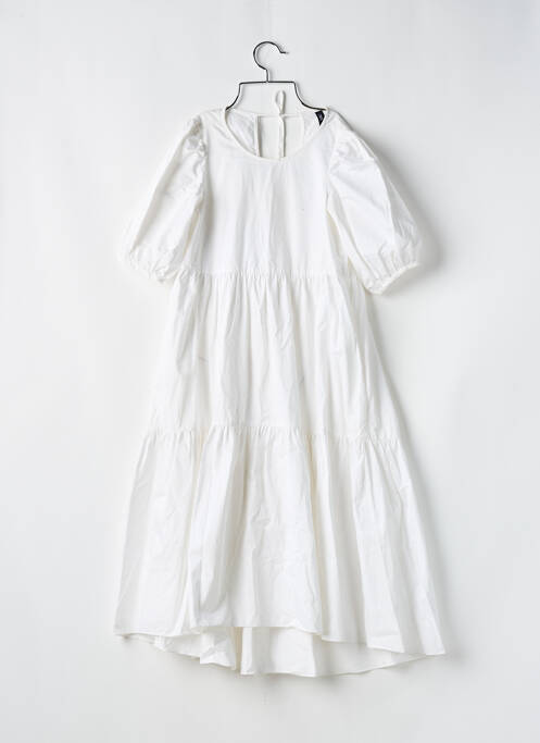 Robe mi-longue blanc ZARA pour femme