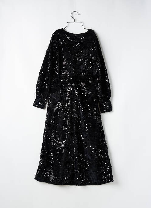 Robe mi-longue noir DERHY pour femme