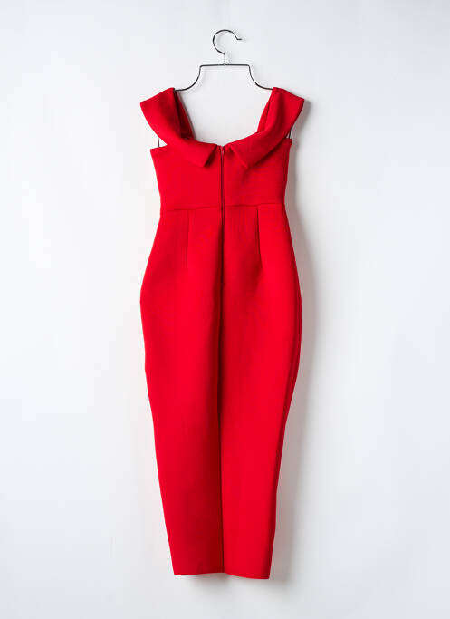 Robe mi-longue rouge ASOS pour femme