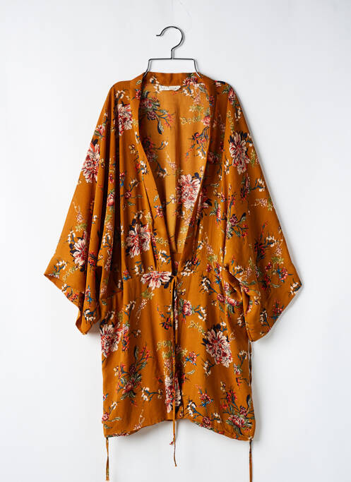 Veste kimono marron LYRIA pour femme