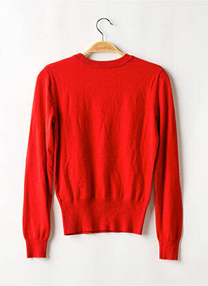 Pull stretch manches longues rouge JOANIE femme