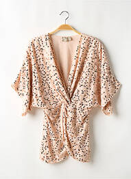 Top manches courtes manches courtes rose ASOS femme