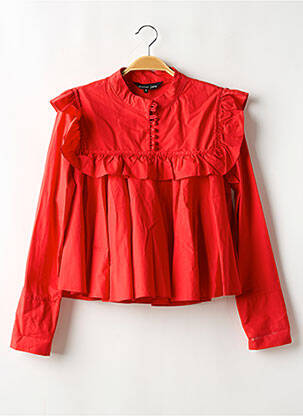 Blouse manches longues manches longues rouge SISTER JANE femme