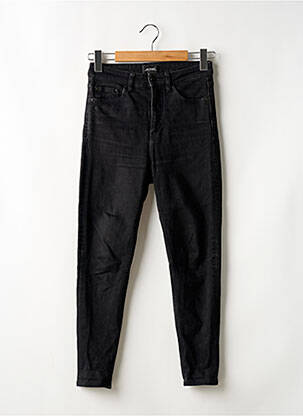 Jeans skinny taille haute taille haute noir MONKI femme