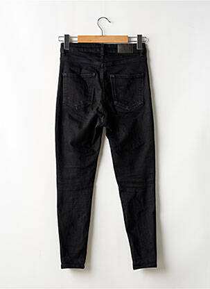 Jeans skinny taille haute taille haute noir MONKI femme