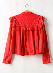 Blouse rouge SISTER JANE pour femme seconde vue