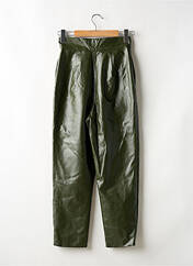 Pantalon droit vert MAJORELLE pour femme seconde vue
