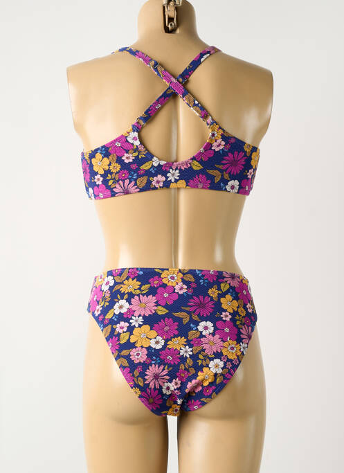 Maillot de bain 1 pièce violet CUPSHE pour femme