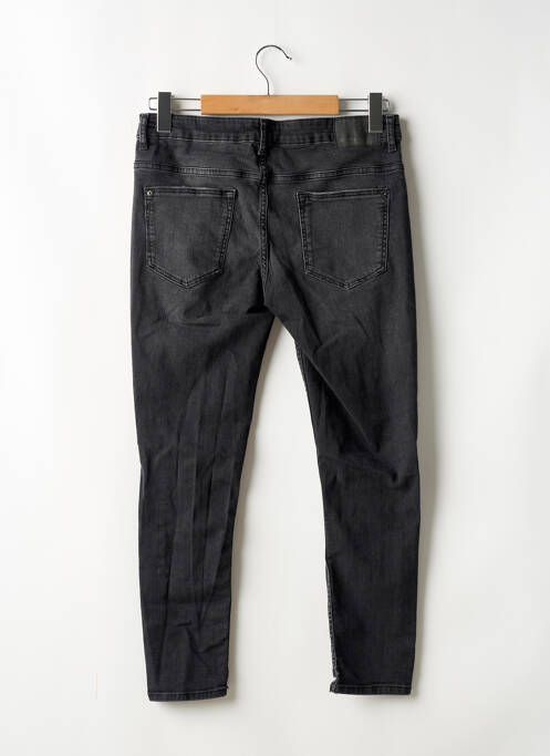 Jeans coupe slim noir ZARA pour femme