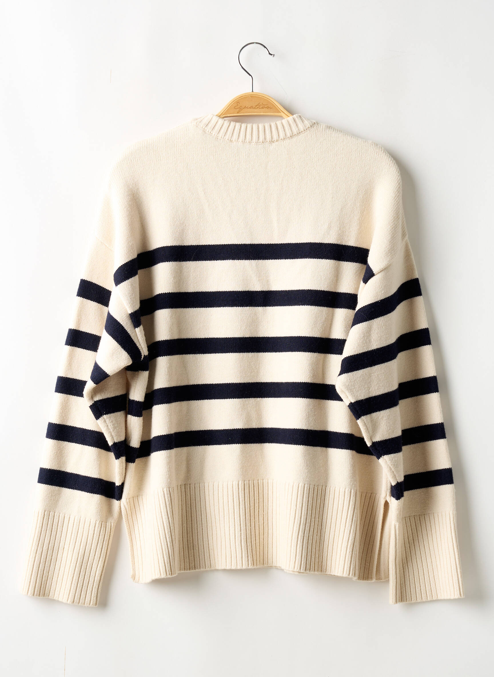 Pull Col Rond Beige Zara Femme 2588652-beige0 Modz