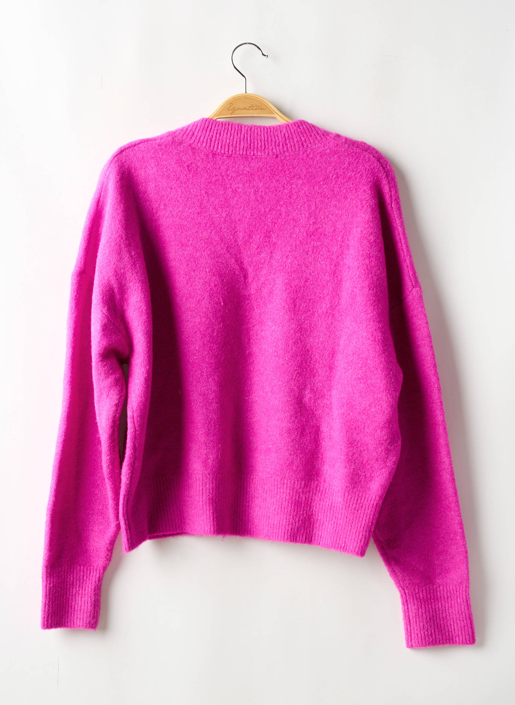 Sous Pull Femme Zara Pull Col V Rose Zara Femme 2588663-rose00 Modz - Main Image