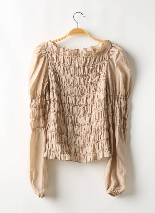 Top beige H&M femme