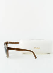 Lunettes de soleil marron CHLOE pour femme seconde vue