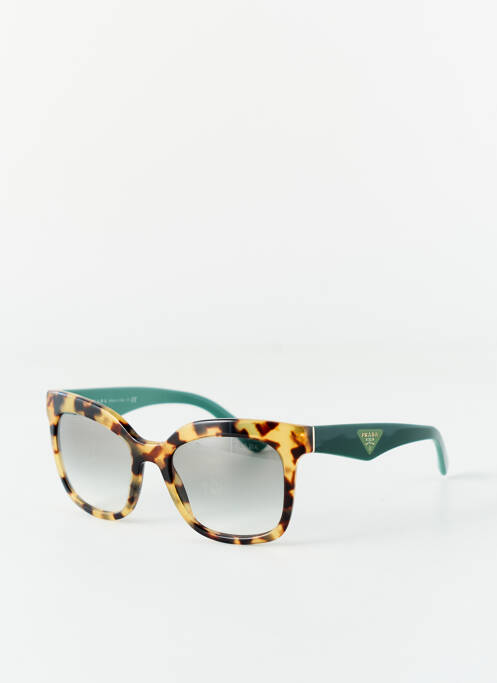 Lunettes de soleil vert PRADA pour femme