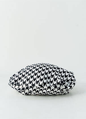 Bonnet forme béret noir BERSHKA femme