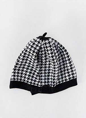 Bonnet maille opaque noir H&M femme