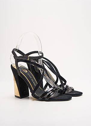 Sandales/nu pieds talon bottier talon haut de 10cm et plus noir RIVER ISLAND femme