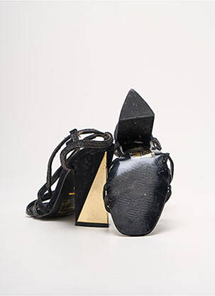 Sandales/nu pieds talon bottier talon haut de 10cm et plus noir RIVER ISLAND femme